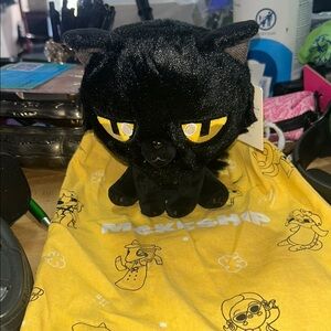 Black Plush Cat Toy